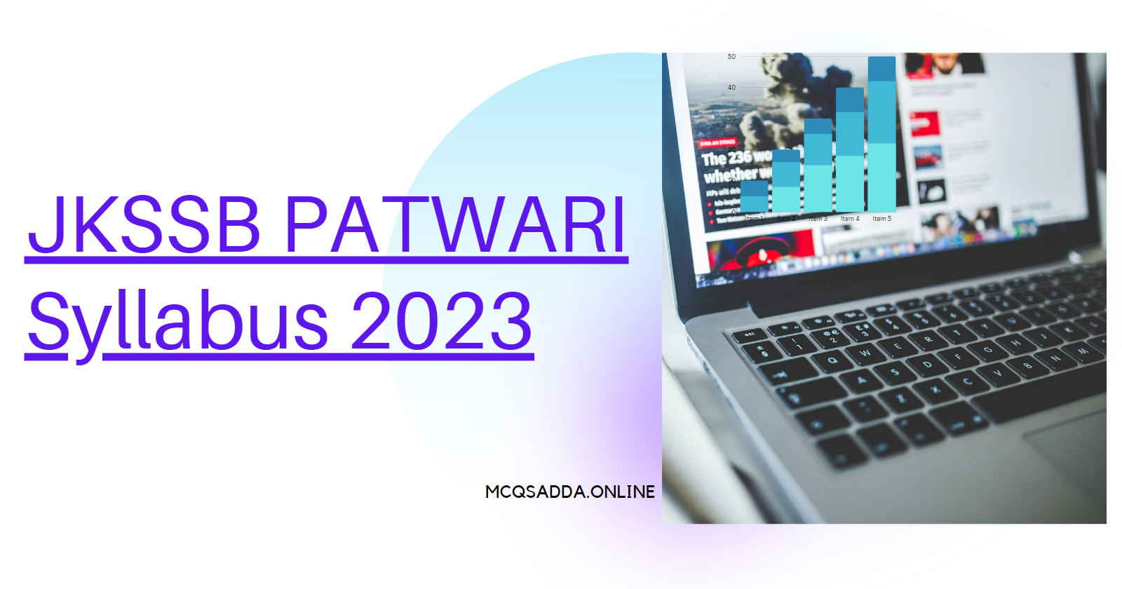 JKSSB Patwari Syllabus 2023.