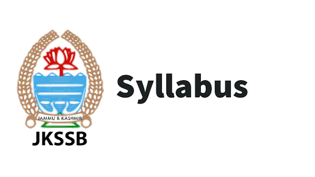 Jkssb Syllabus for Agriculture