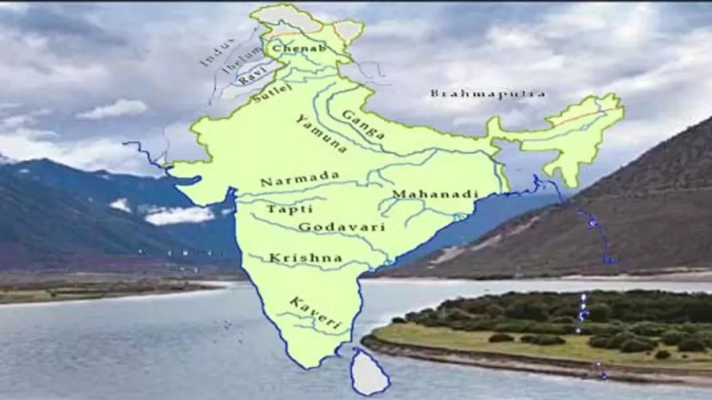 Mcqs on Important Rivers and Lakes in India