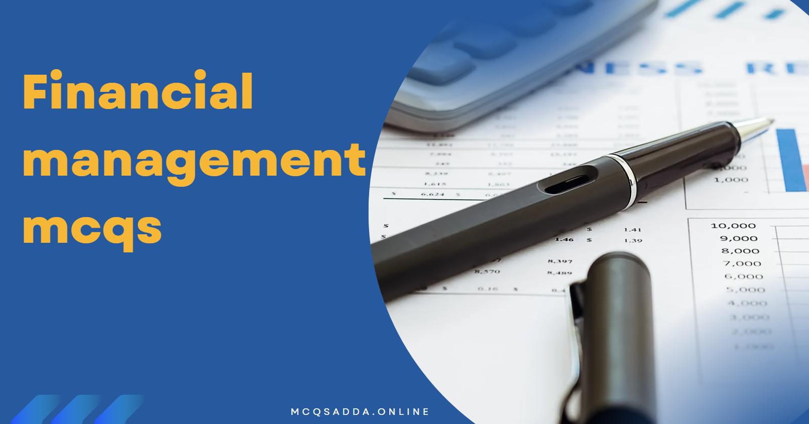 Financial management Mcqs with answers