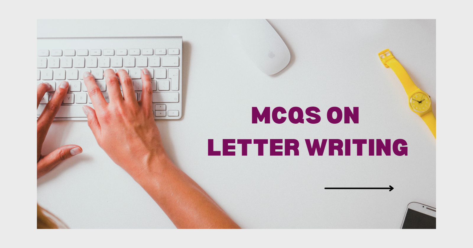 Mcqs on letter writing with answers