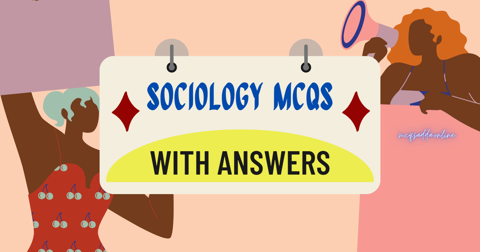 Sociology MCQs with answers